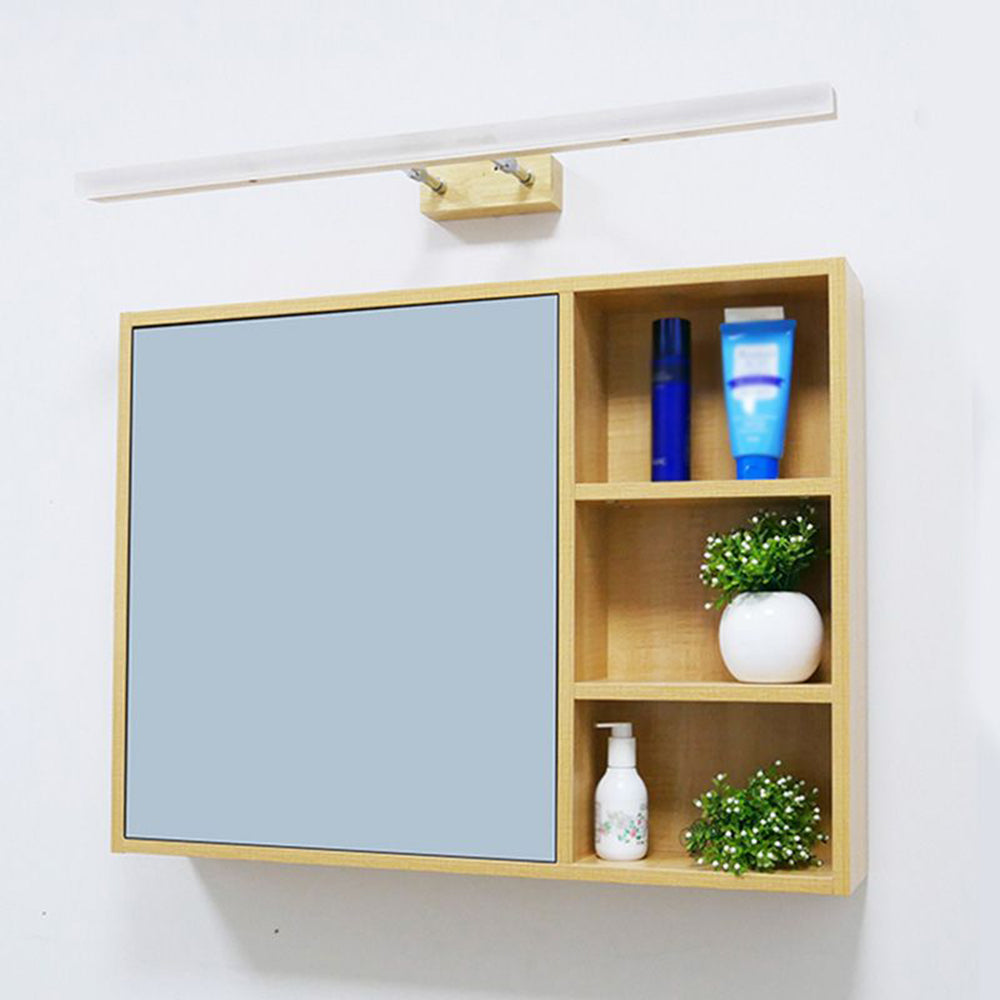 Freyza | Applique de salle de bains en bois – Miroir de salle de bains