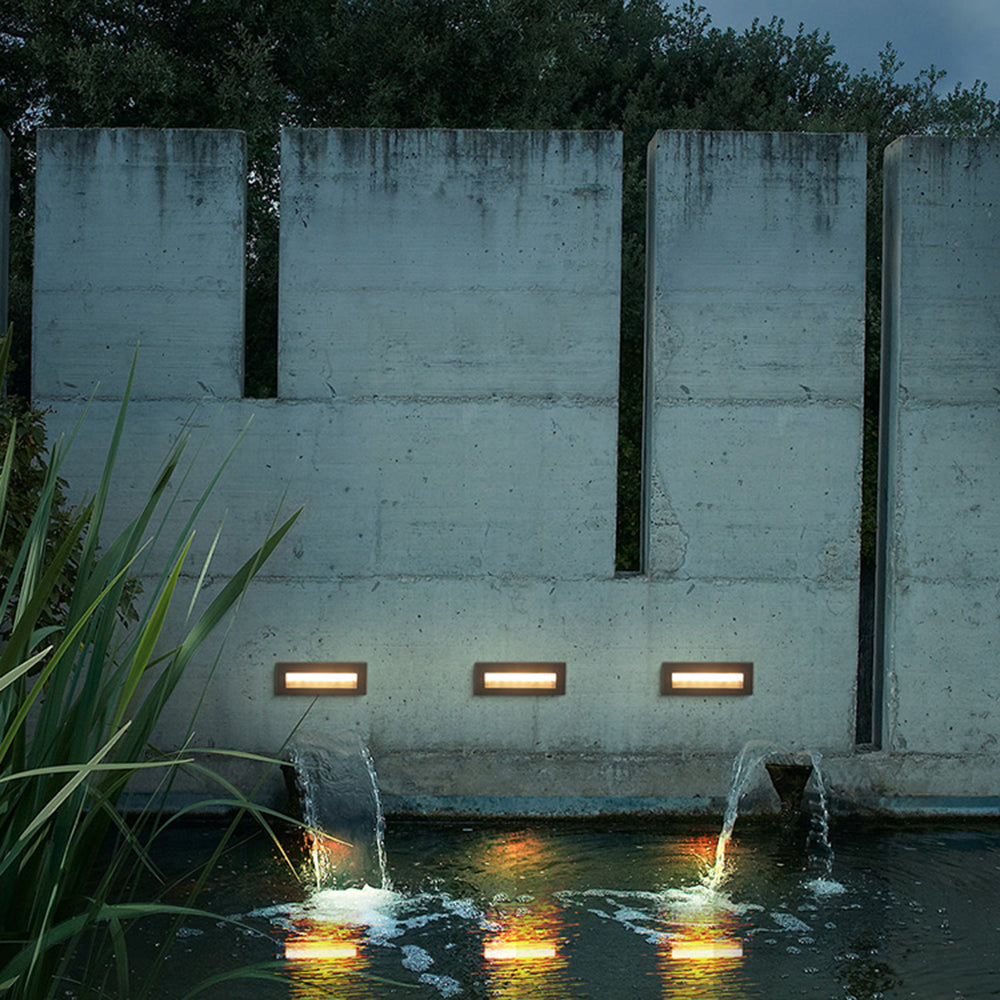 Freyza | Lampe d’extérieur moderne en métal noir Ray – Jardin moderne, extérieur et terrasse