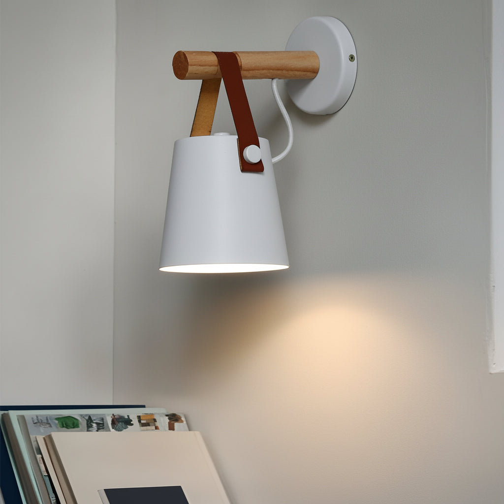 Freyza - Modern Nordic Plug-In Swing Arm Wall Sconce – Adjustable Iron Bedside Reading Light