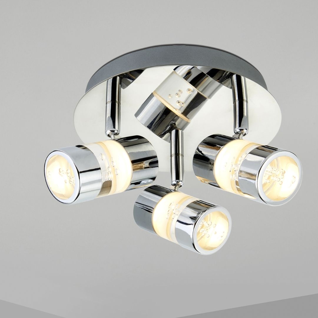 AquaGlow | Modern Stylish LED Bathroom Ceiling Light Fixture 1