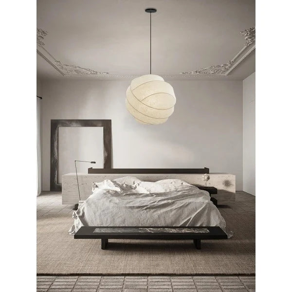 Freyza - Wabi-Sabi Fiber Cocoon Pendant Lamp M400