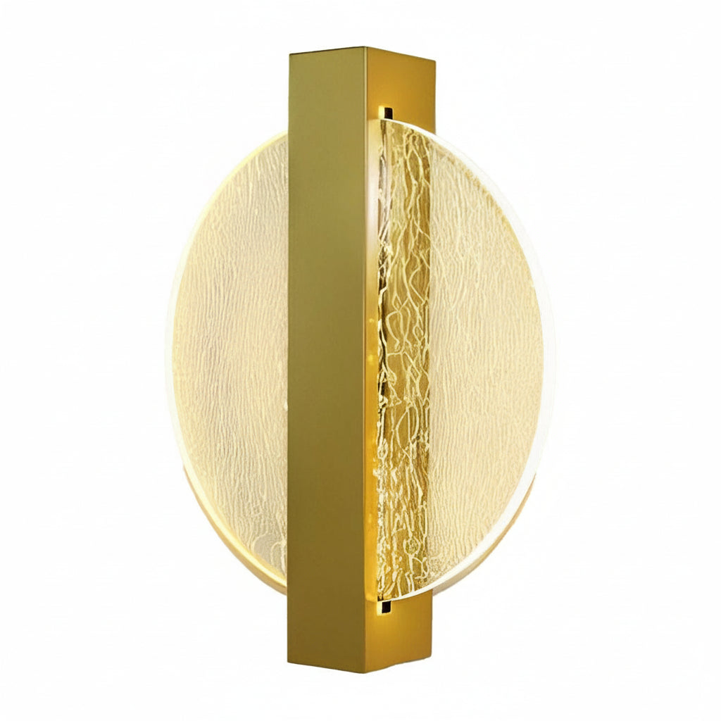 Freyza - LED Wall Sconce Light – Modern Nordic Geometric Acrylic Bedside (25x20cm / 9.8x7.9in)