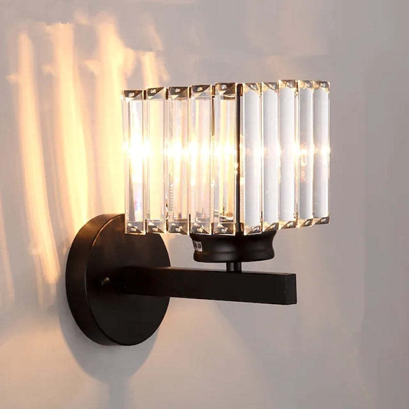 Freyza | Applique murale d’intérieur en cristal – Chambre et salon modernes