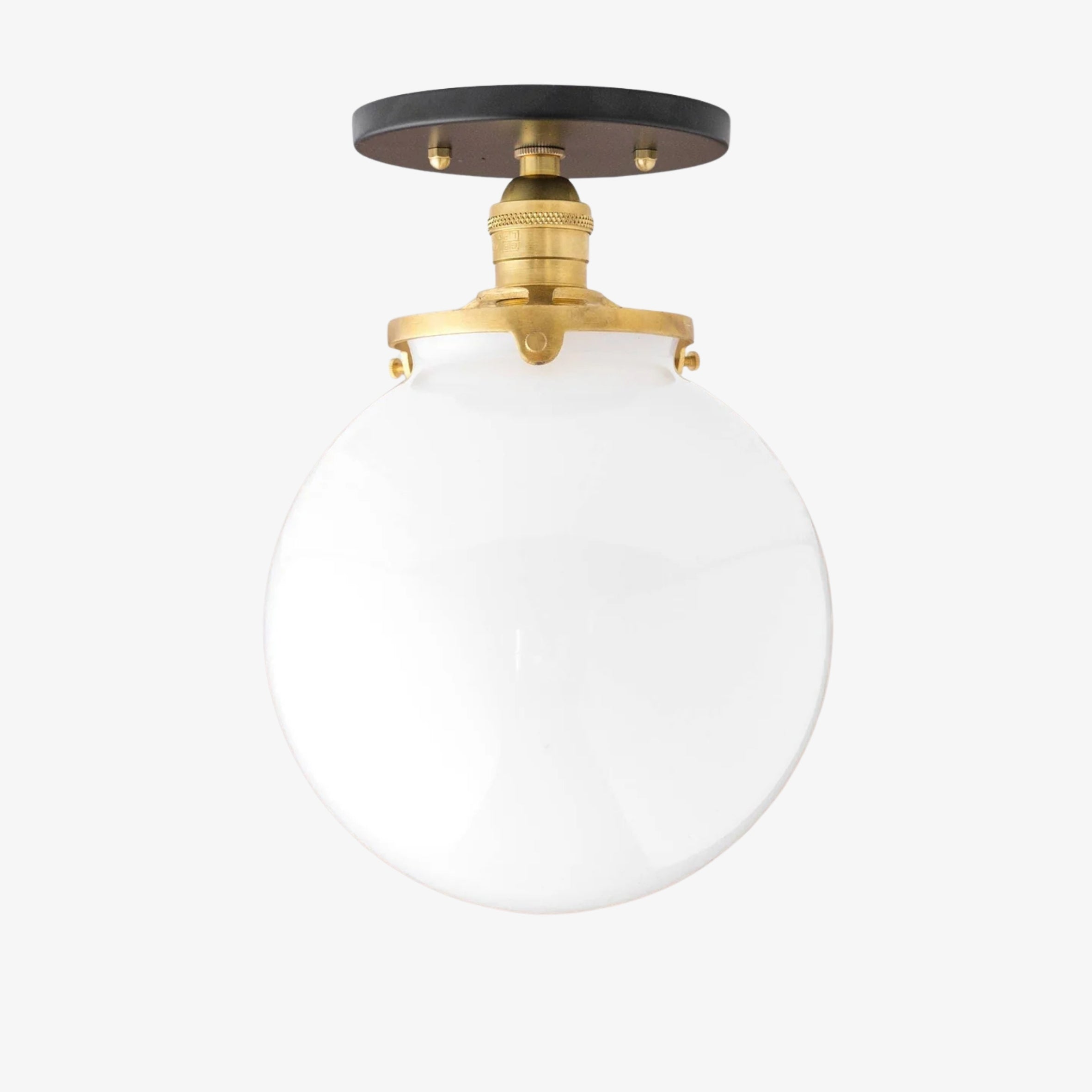 Freyza | Flache Deckenleuchte aus Glas – Schlafzimmer Küche