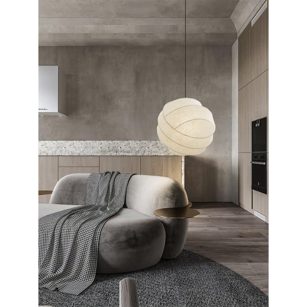 Freyza - Wabi-Sabi Fiber Cocoon Pendant Lamp M400