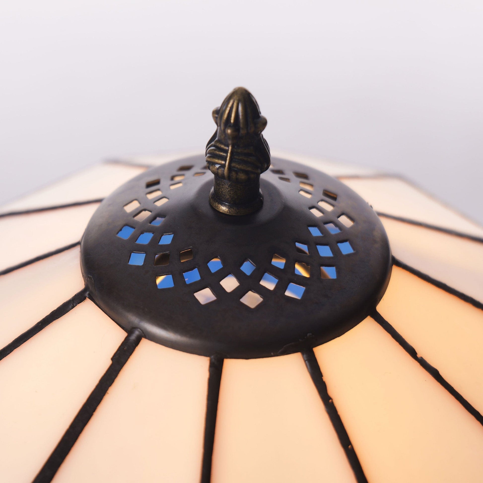 LuminaraCraft | Elegant Handcrafted Stained Glass Table Lamp 17