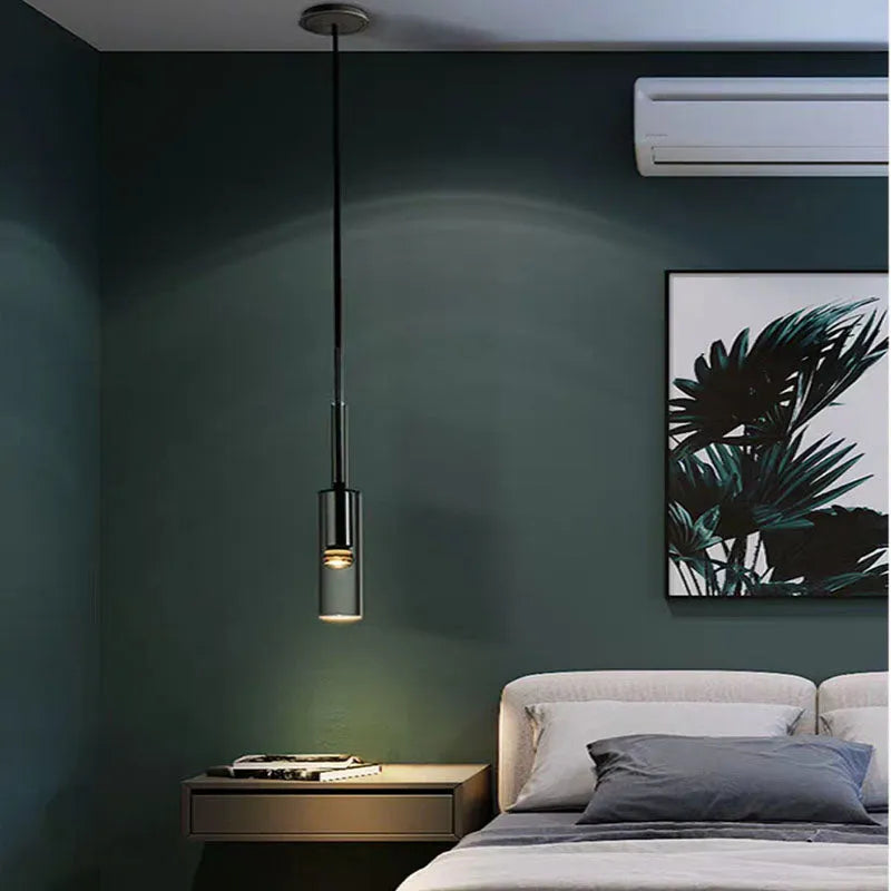 Freyza | Zeyro Modern Black Black Glass Pendant Light – Modern Kitchen Dining Room