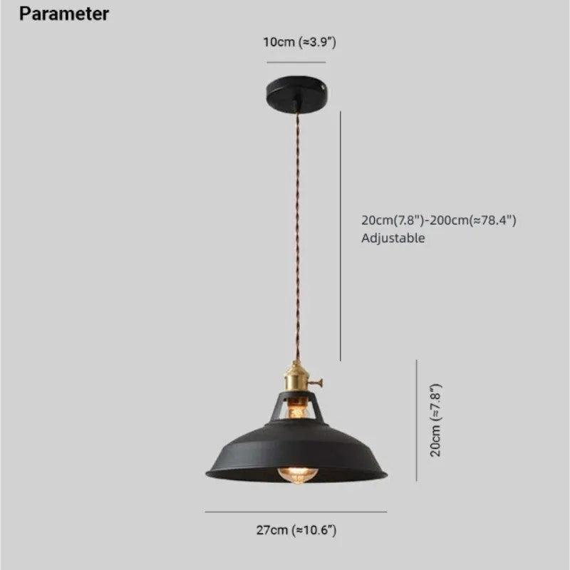 Freyza | Suspension vintage Jojo – Luminaire suspendu vintage pour cuisine et salle à manger