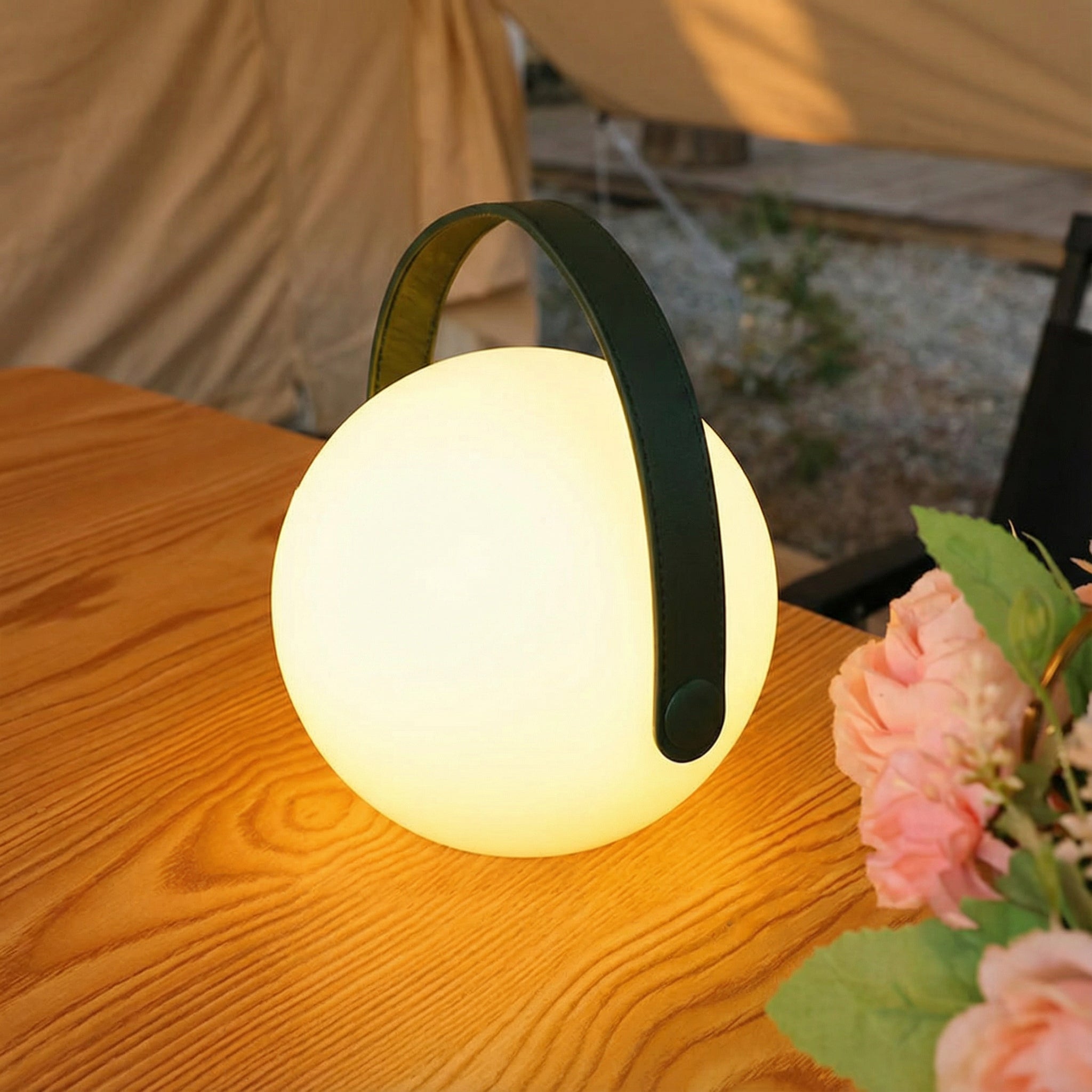 Freyza - Sphere Table Lamp Portable RGB LED Color Changing 18cm / 7in