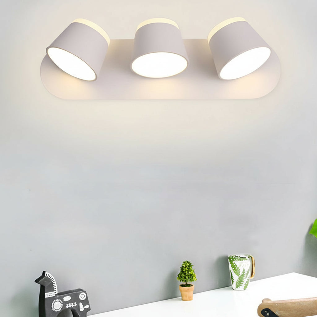 Freyza - LED Wall Sconce – Adjustable Up Down Light Black Aluminum (13cm / 5in)