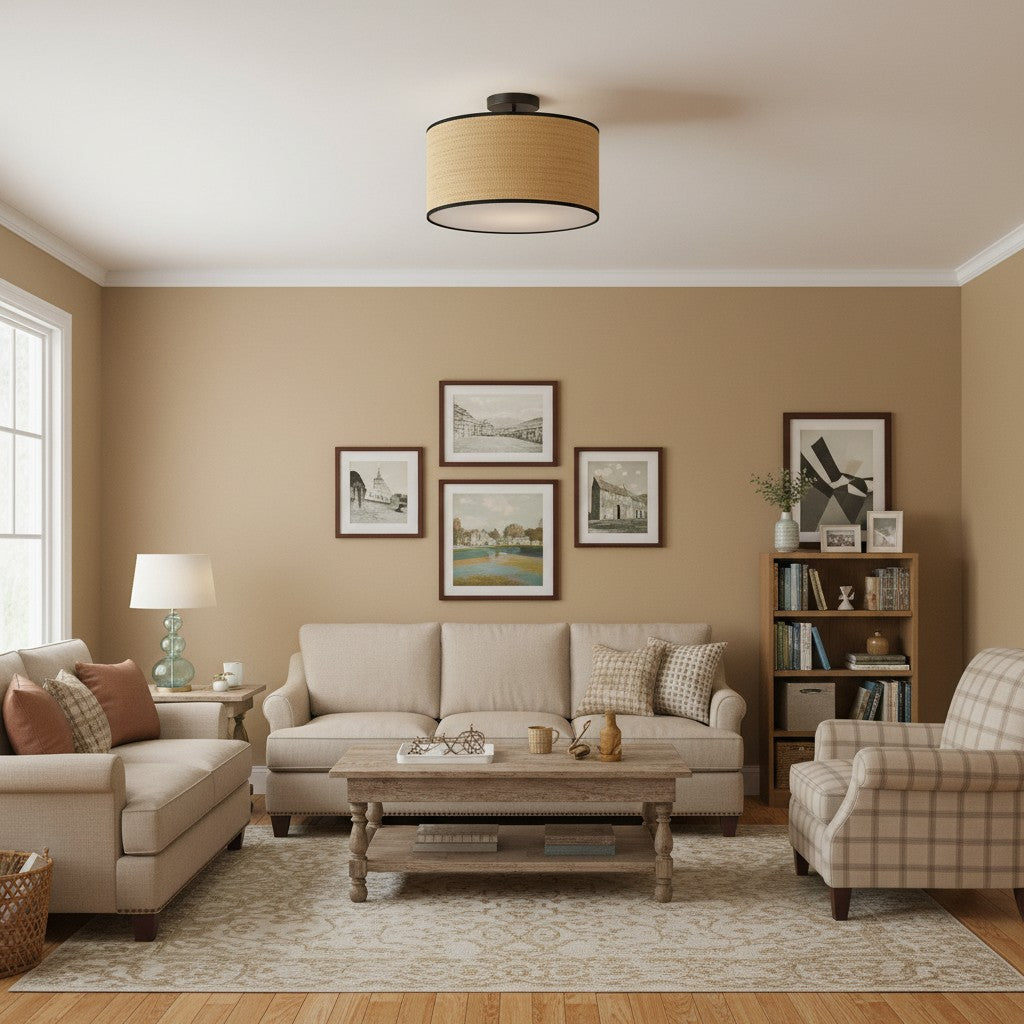 Freyza | Deckenleuchte aus Messing – Schlafzimmer Wohnzimmer