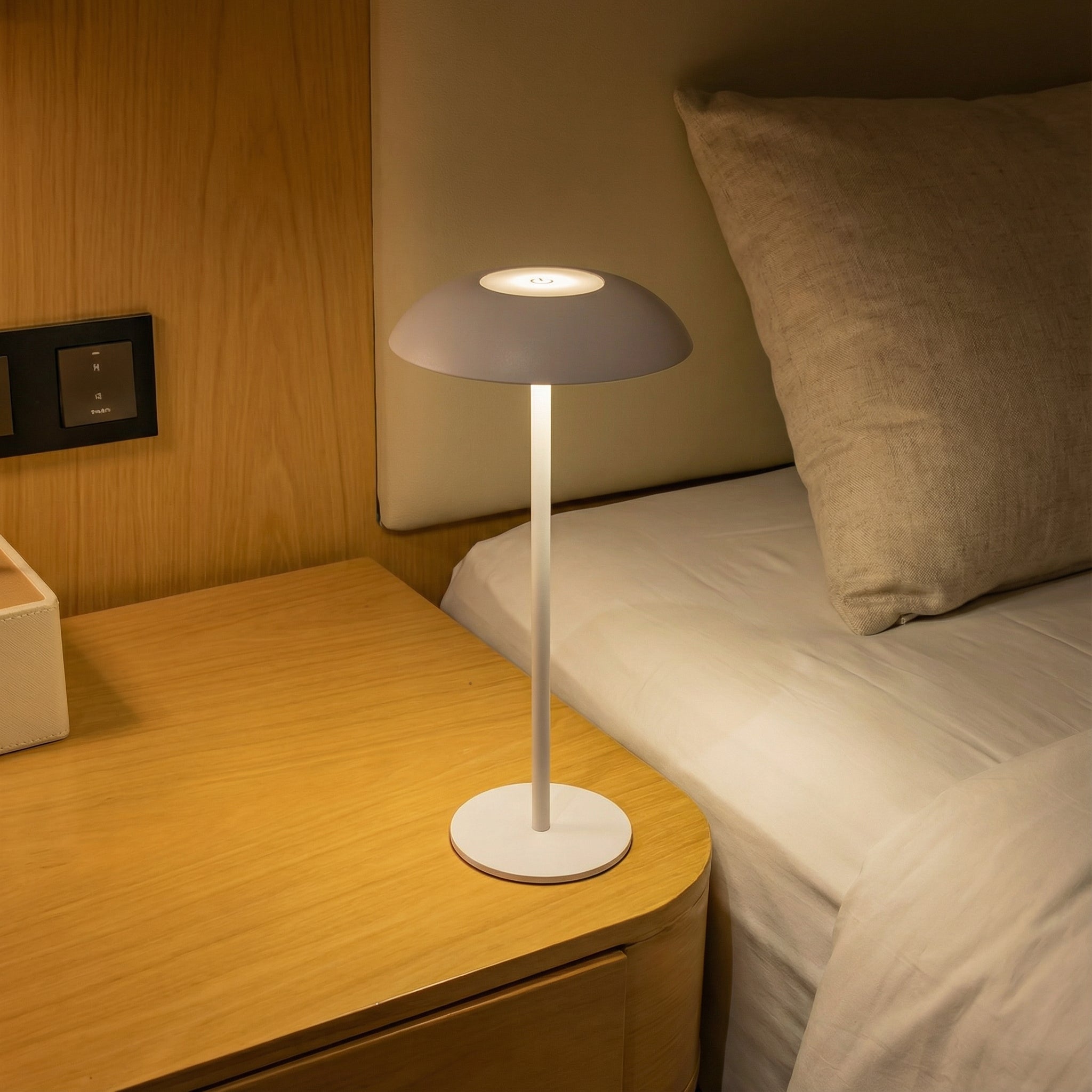 Freyza - LED Cordless Table Lamp Portable Touch Dimmable USB Rechargeable IP54 Waterproof 31cm / 12in 2600mAh