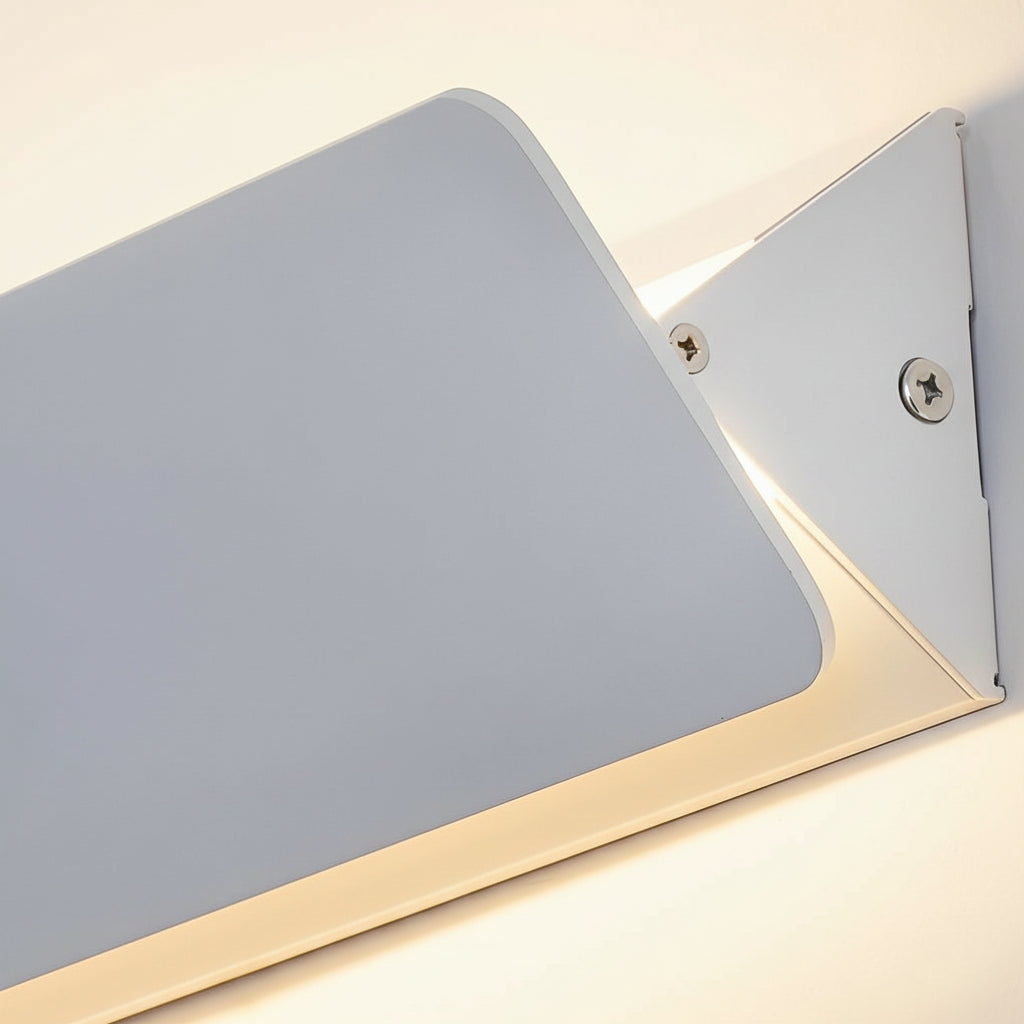 Freyza - Nordic Linear LED Wall Sconce – 270° Rotatable Adjustable Light (White Aluminum)