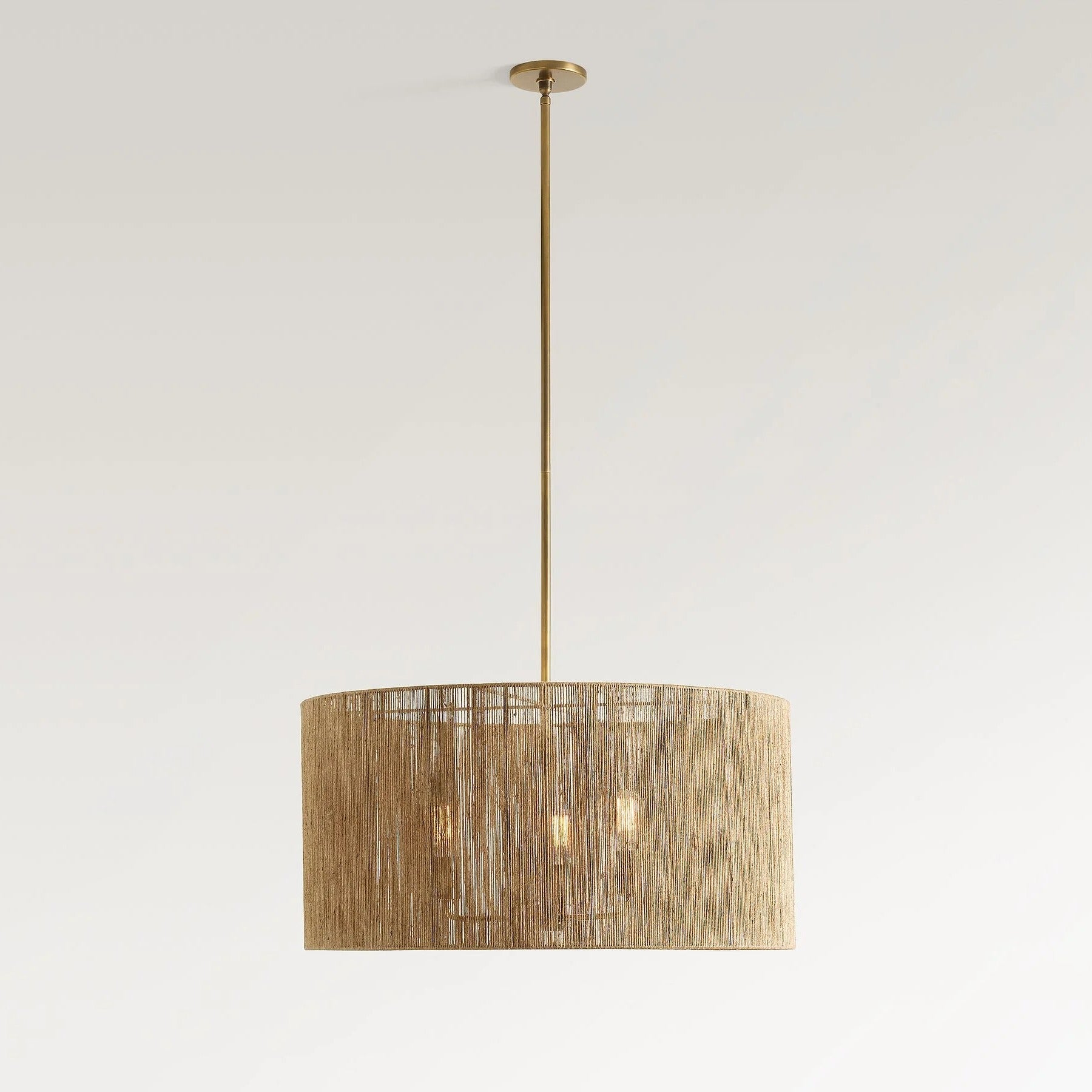 Freyza | Rowan Drum Brass Pendant Light