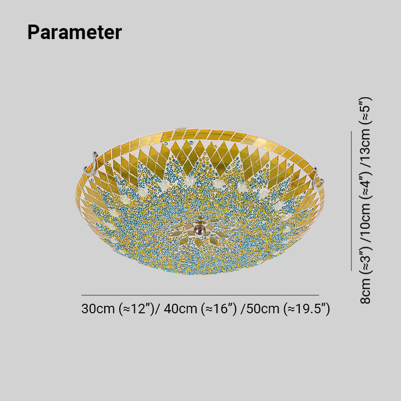 Freyza | Plafonnier affleurant en verre blanc – moderne, pour chambre, couloir et cuisine