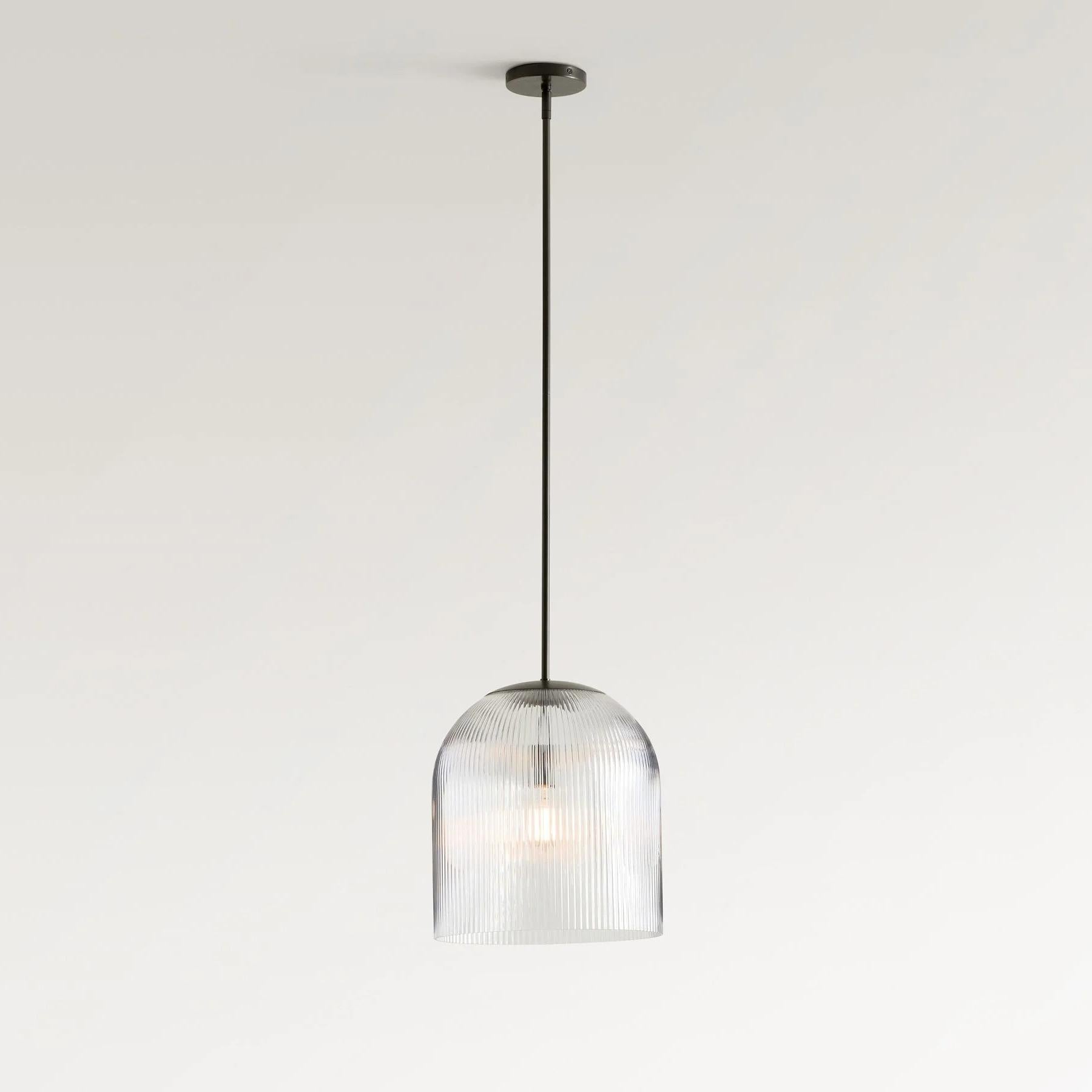 Freyza | Glas-Pendelleuchte mit 1 Lichtquelle – Küche, Esszimmer