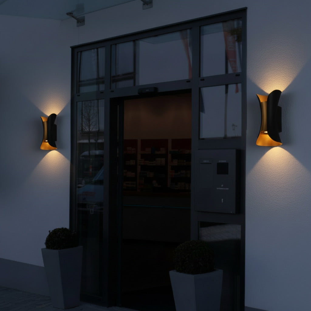 Freyza- Modern Linear LED Wall Sconce - Minimalist Flush Mount with Remote