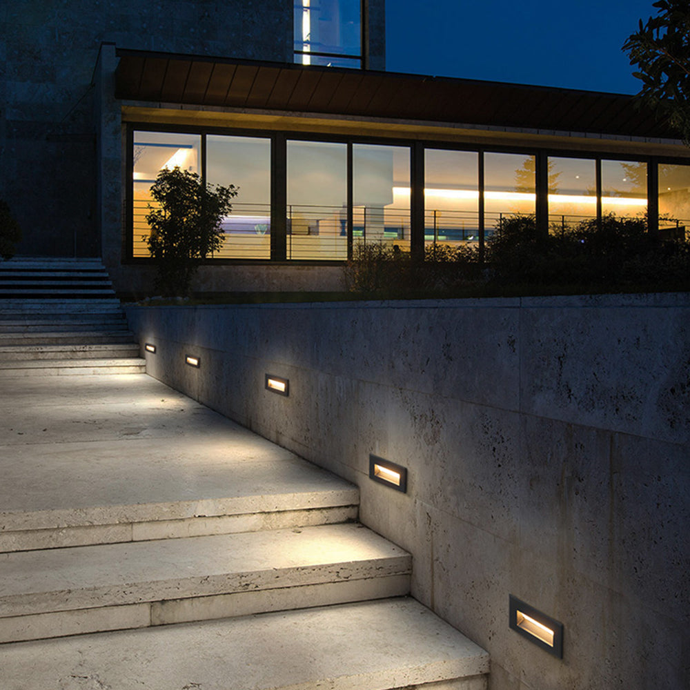 Freyza | Lampe d’extérieur moderne en métal noir Ray – Jardin moderne, extérieur et terrasse