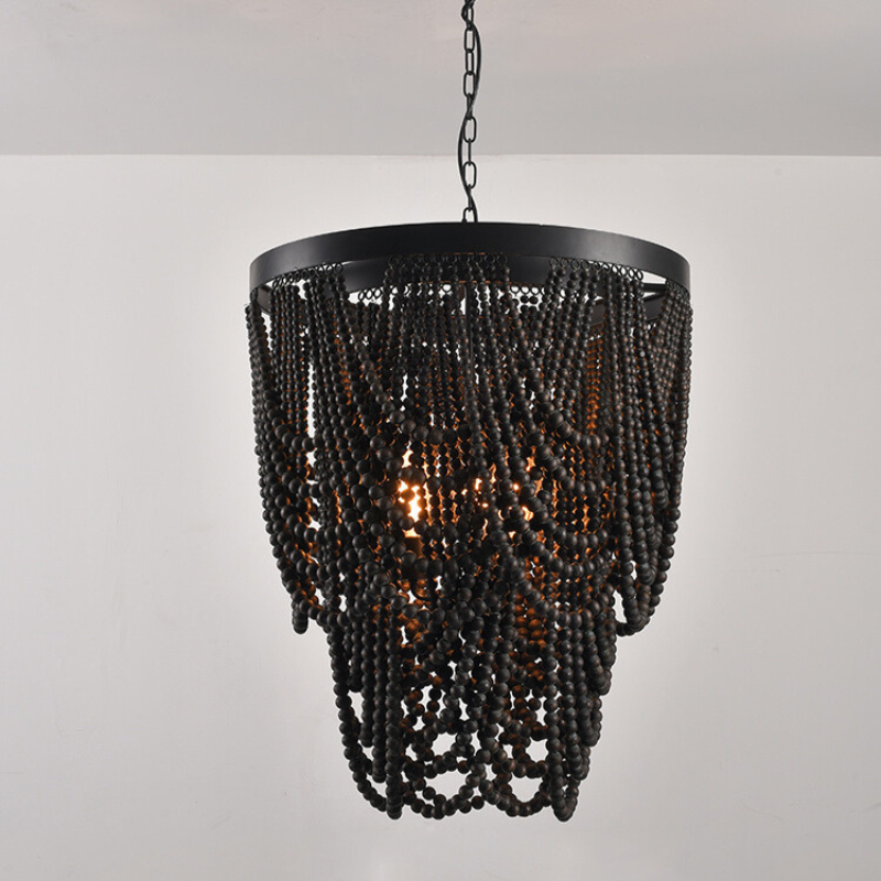 Freyza | Silva LED Pendant Wood Pendant Light – Kitchen Dining Room