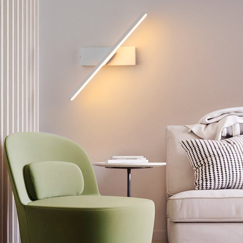 Freyza | Applique murale intérieure orientable Struve noire et blanche – chambre, salon