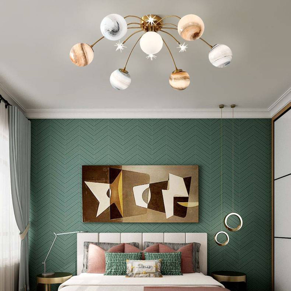 Freyza | Plafonnier encastré – Moderne, pour chambre, couloir et cuisine