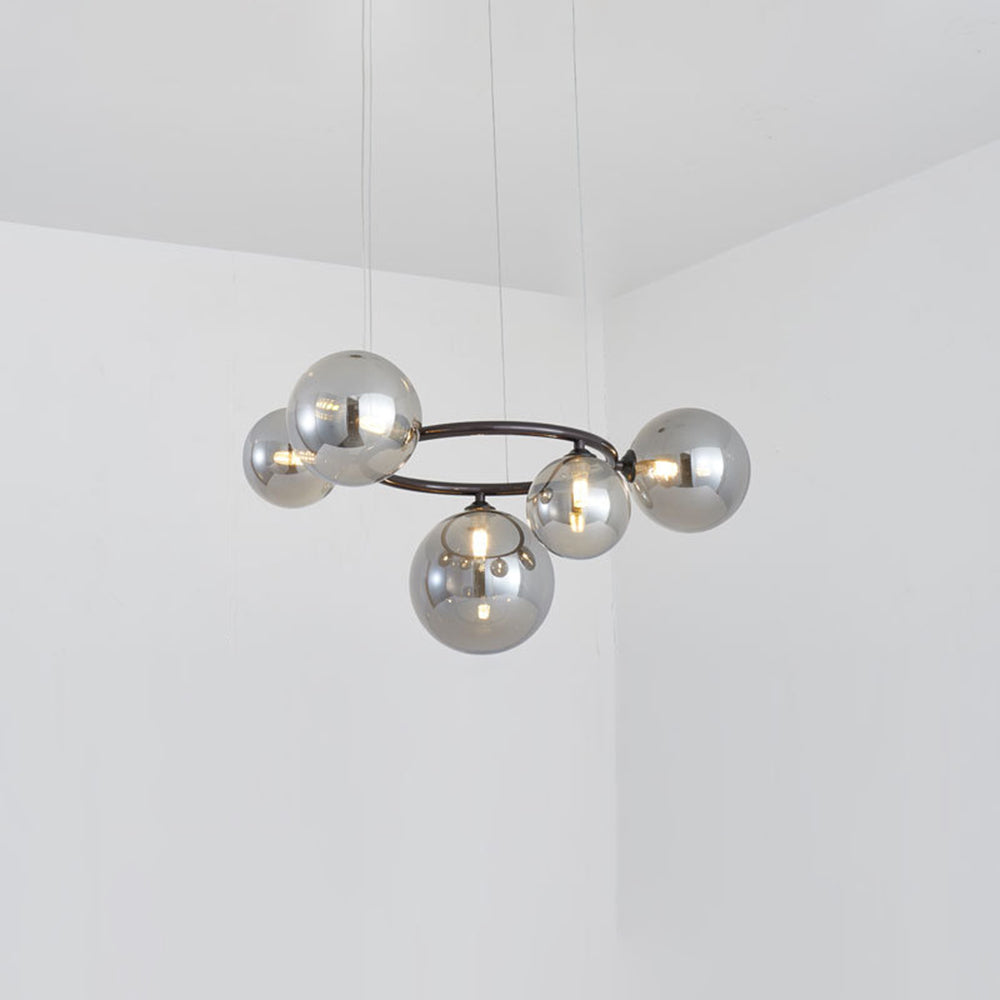 Freyza | Suspension dorée et blanche – Cuisine moderne, salle à manger