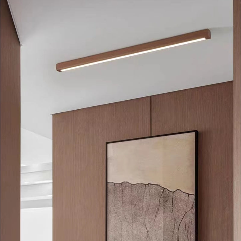 Freyza | Plafonnier en bois affleurant – Chambre, couloir, cuisine