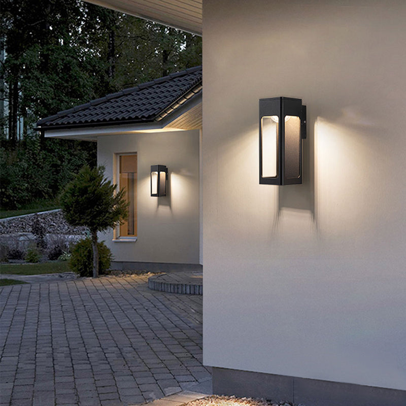 Freyza | Applique murale extérieure moderne Solith, étanche – Pour jardin et porche contemporains