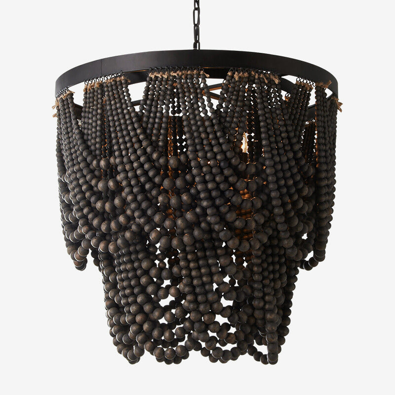 Freyza | Silva LED Pendant Wood Pendant Light – Kitchen Dining Room