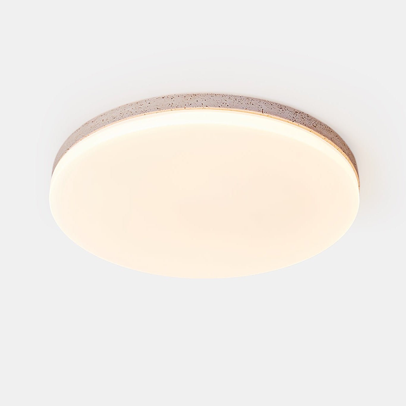 Freyza | Plafonnier en travertin Orla – Chambre et salon