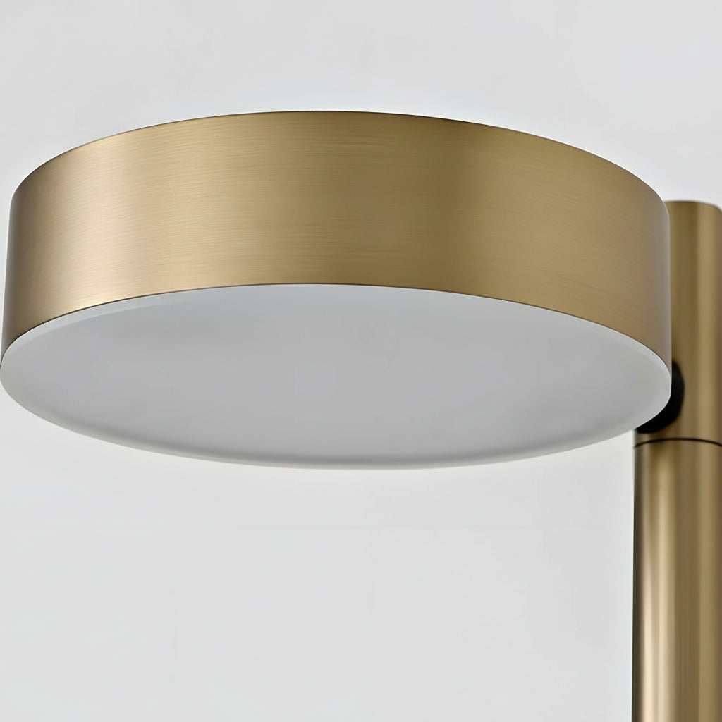 Freyza - Modern Nordic Adjustable LED Wall Sconce – 350° Rotatable Aluminum Reading Light - 12W, Black & Gold