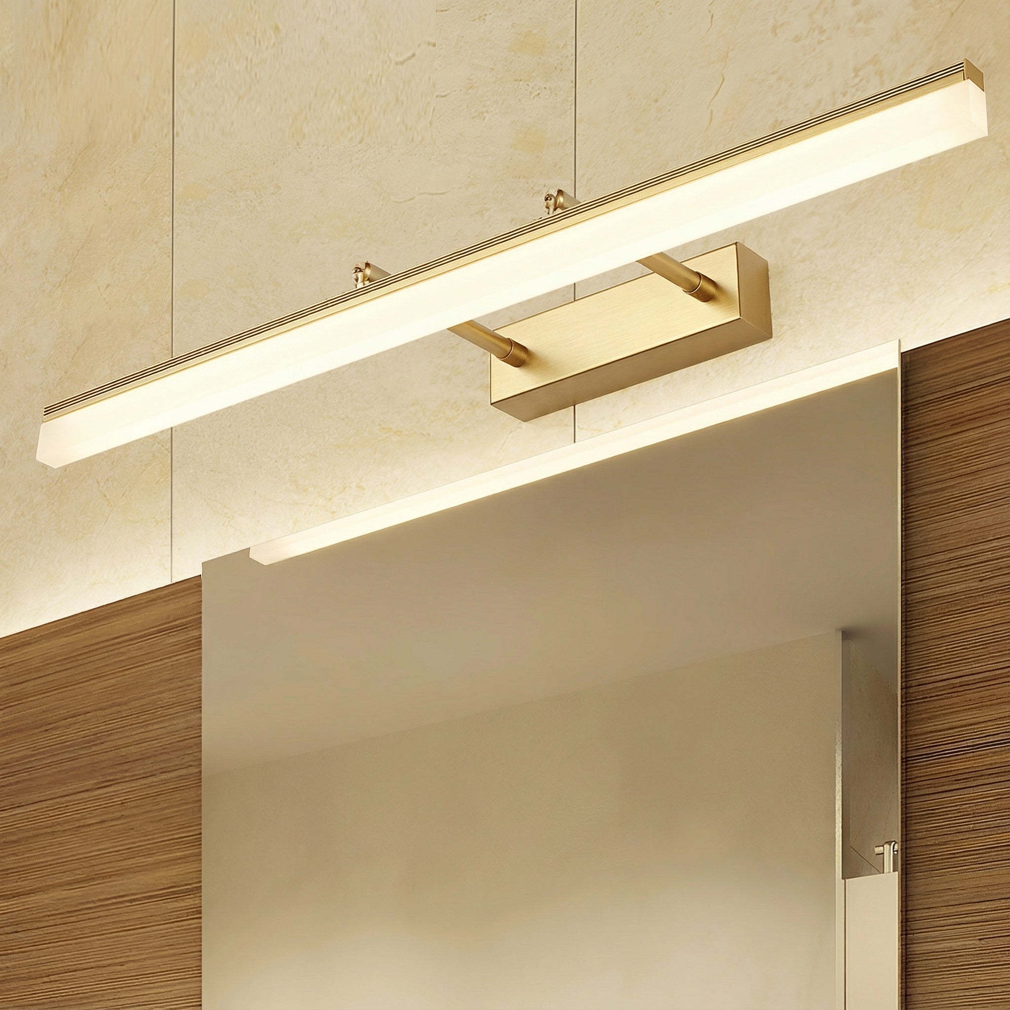 Freyza - LED Bathroom Vanity Light Bar Linear Mirror Sconce Adjustable 40cm-90cm / 16in-35in