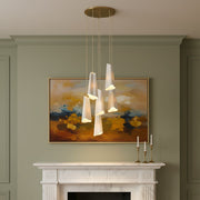 Freyza | Multi-Light Ceramic Pendant Light – Kitchen Dining Room