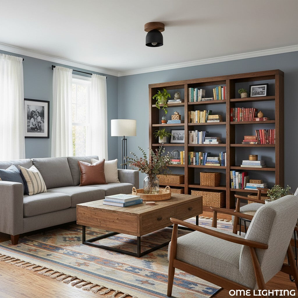 Freyza | Wood Ceiling Light – Bedroom Living Room