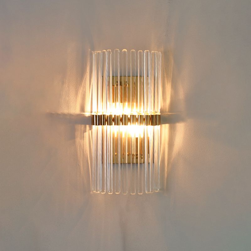 Freyza | Applique murale intérieure dorée en cristal – Chambre et salon modernes