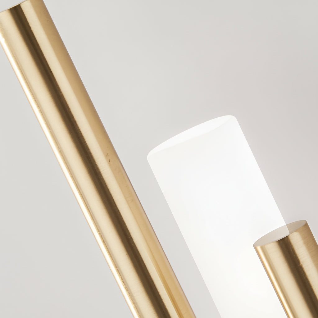 Freyza - Postmoderne Kupfer-Wandleuchte - Auf-/Abwärts LED Kunstdekor-Leuchte - 2-flammig/4-flammig - 3000K