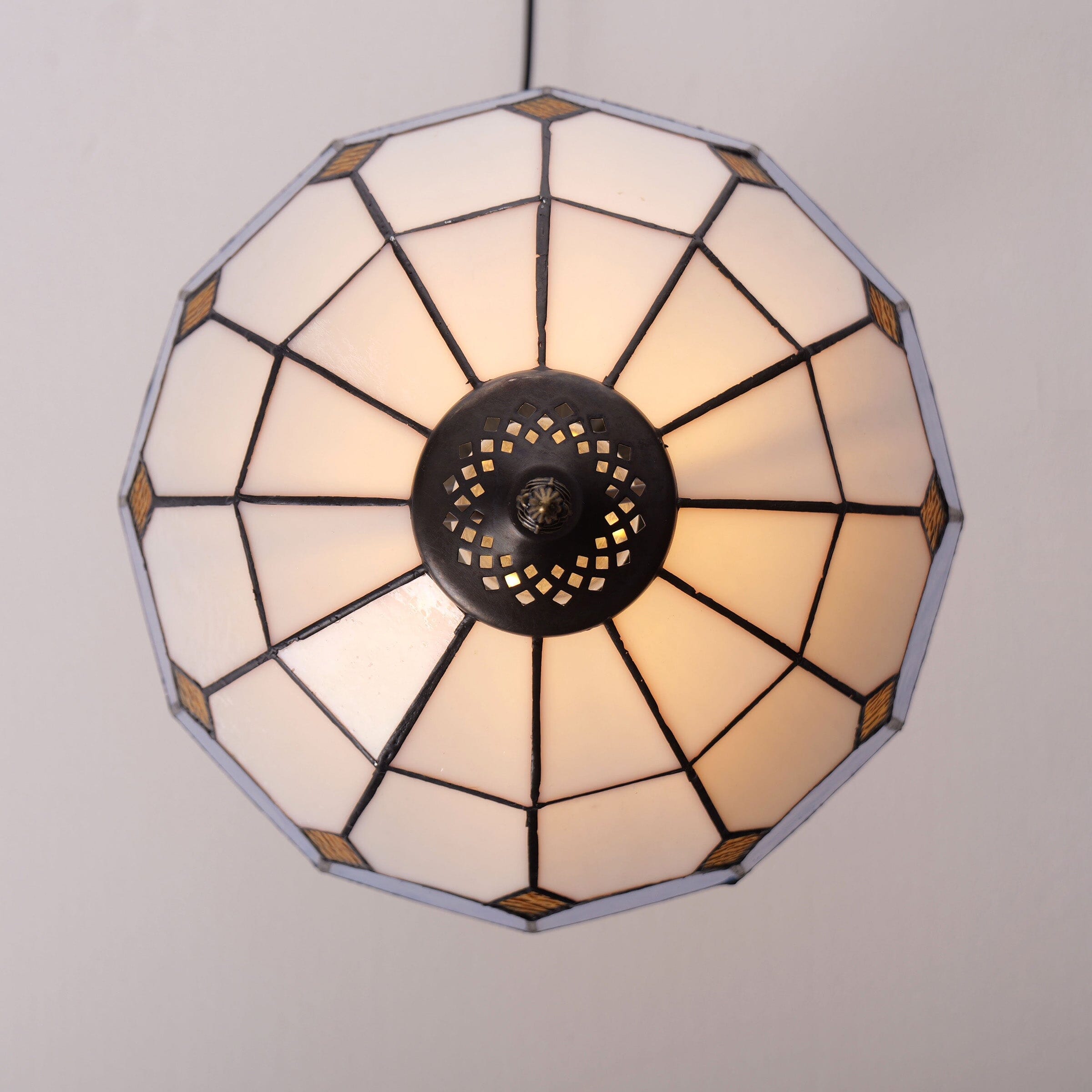 LuminaraCraft | Elegant Handcrafted Stained Glass Table Lamp 18