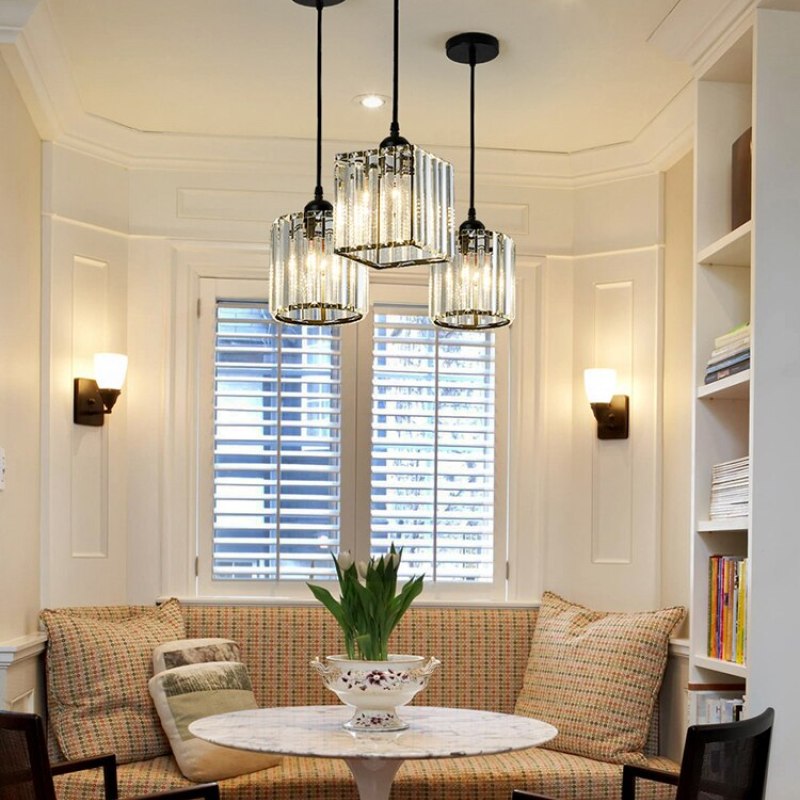 Freyza | Vina Modern Cluster Black Gold Pendant Light – Modern Kitchen Dining Room