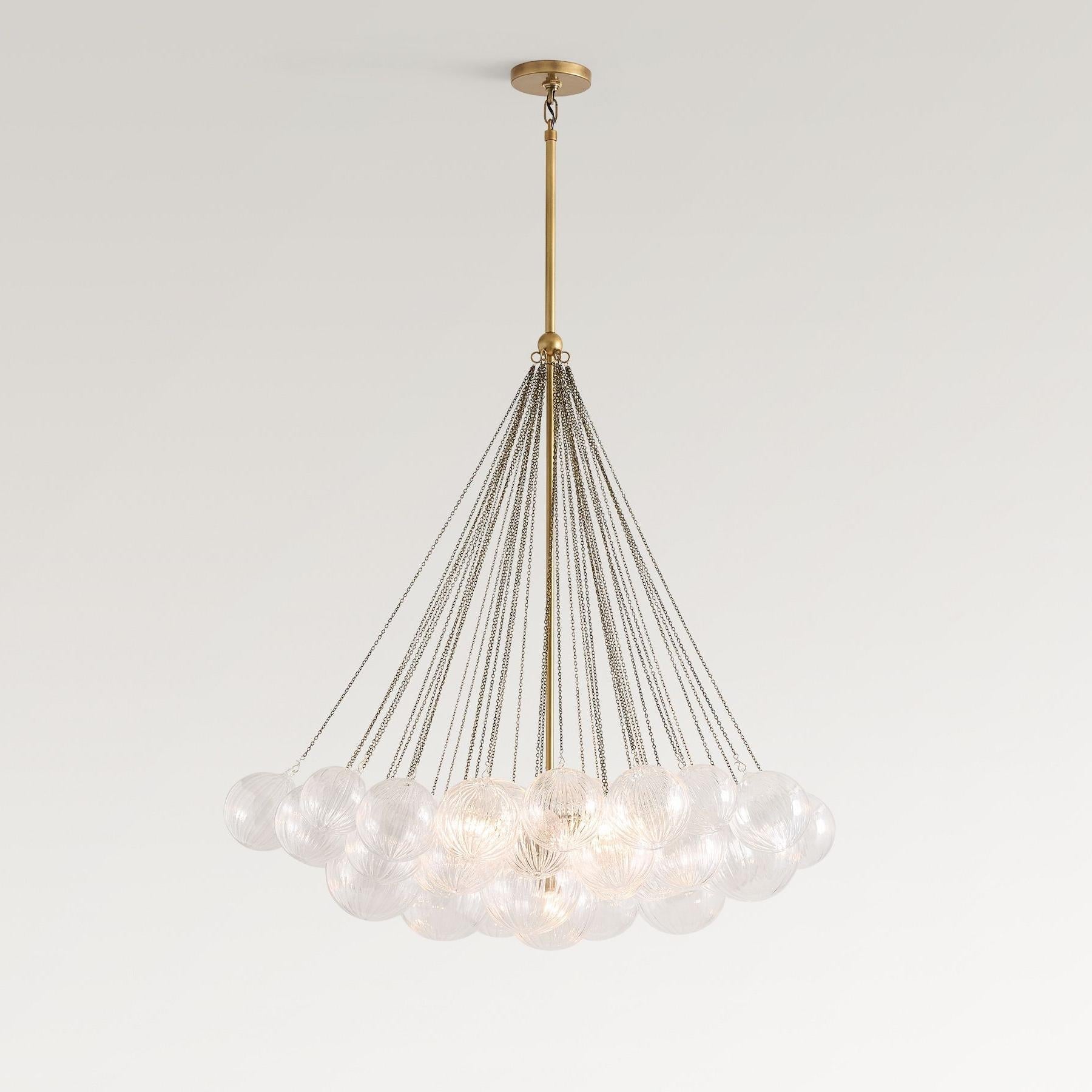 Freyza | Glass Chandelier – Dining Room Living Room