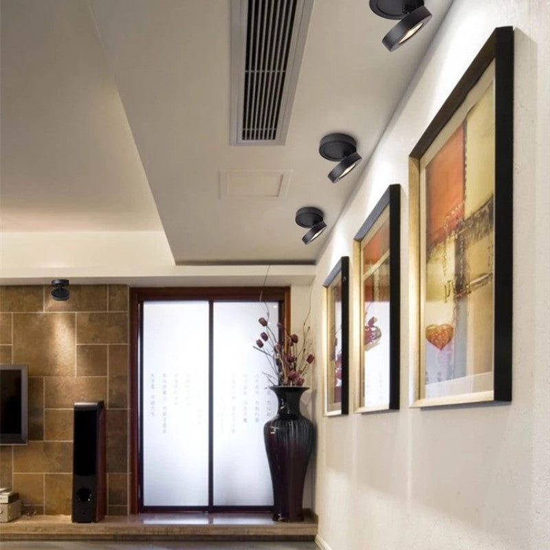 Freyza | Applique murale d’intérieur noire et blanche – chambre et salon modernes