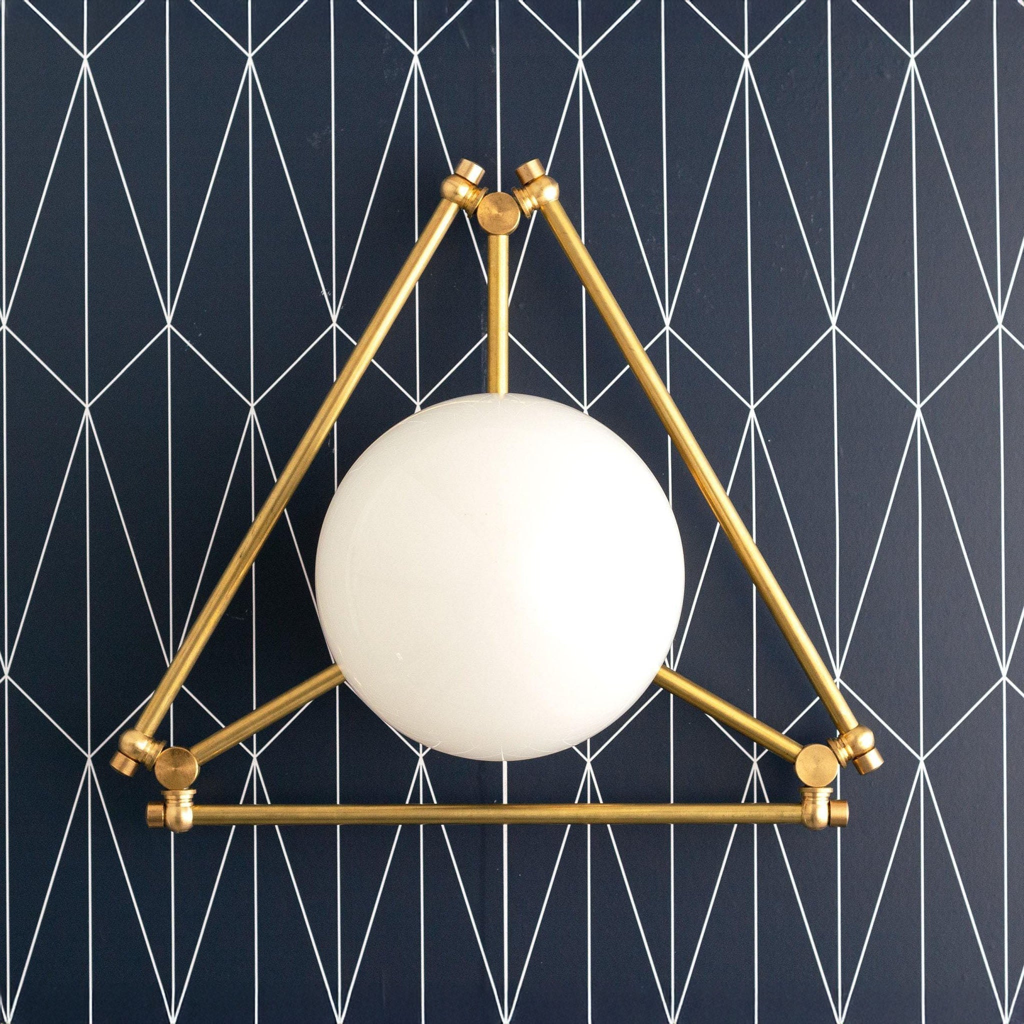 Freyza | Brass Flush Mount Ceiling Light – Bedroom Hallway Kitchen