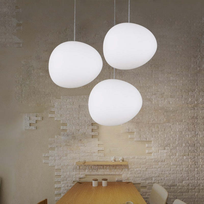 Freyza | Elun elegante, minimalistische Glas-Pendelleuchte – minimalistische Küche und Esszimmer