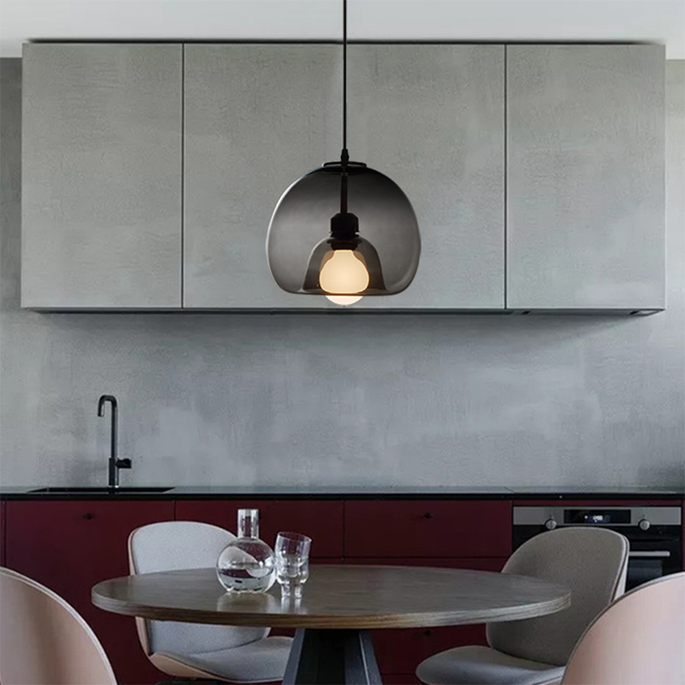 Freyza | Suspension en verre Globe June – Cuisine et salle à manger