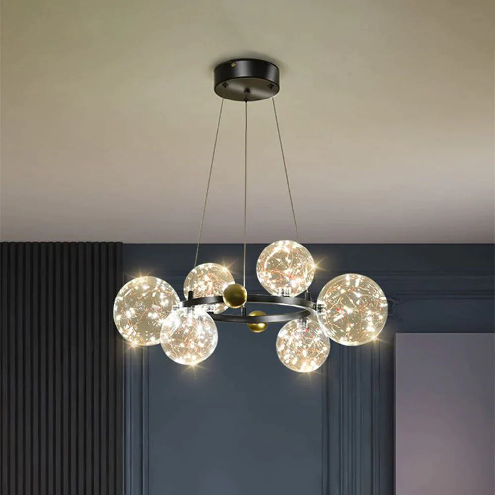 Freyza | Lustre en verre – Salle à manger et salon Art déco