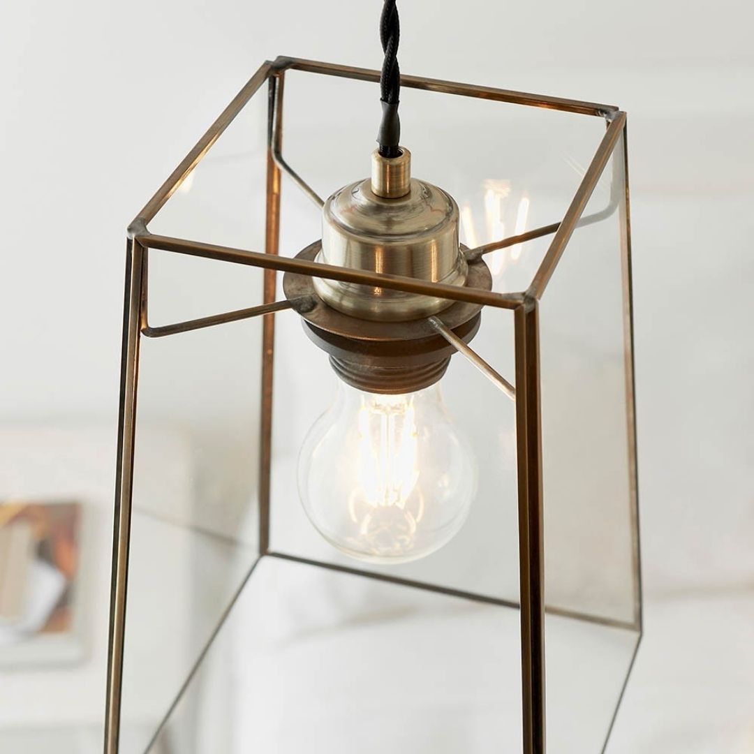 Freyza - Beaumont Antique Brass Easy-Fit Pendant