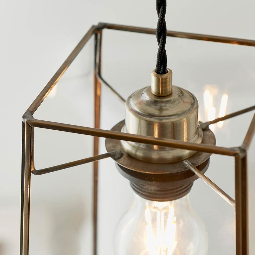 Freyza - Beaumont Antique Brass Easy-Fit Pendant