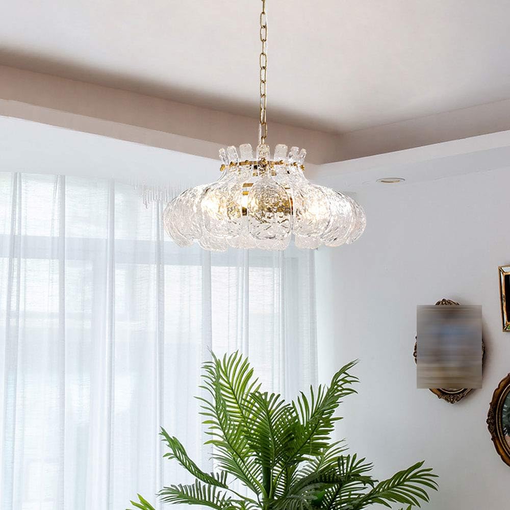 Freyza | Lustre en verre – Salle à manger et salon modernes