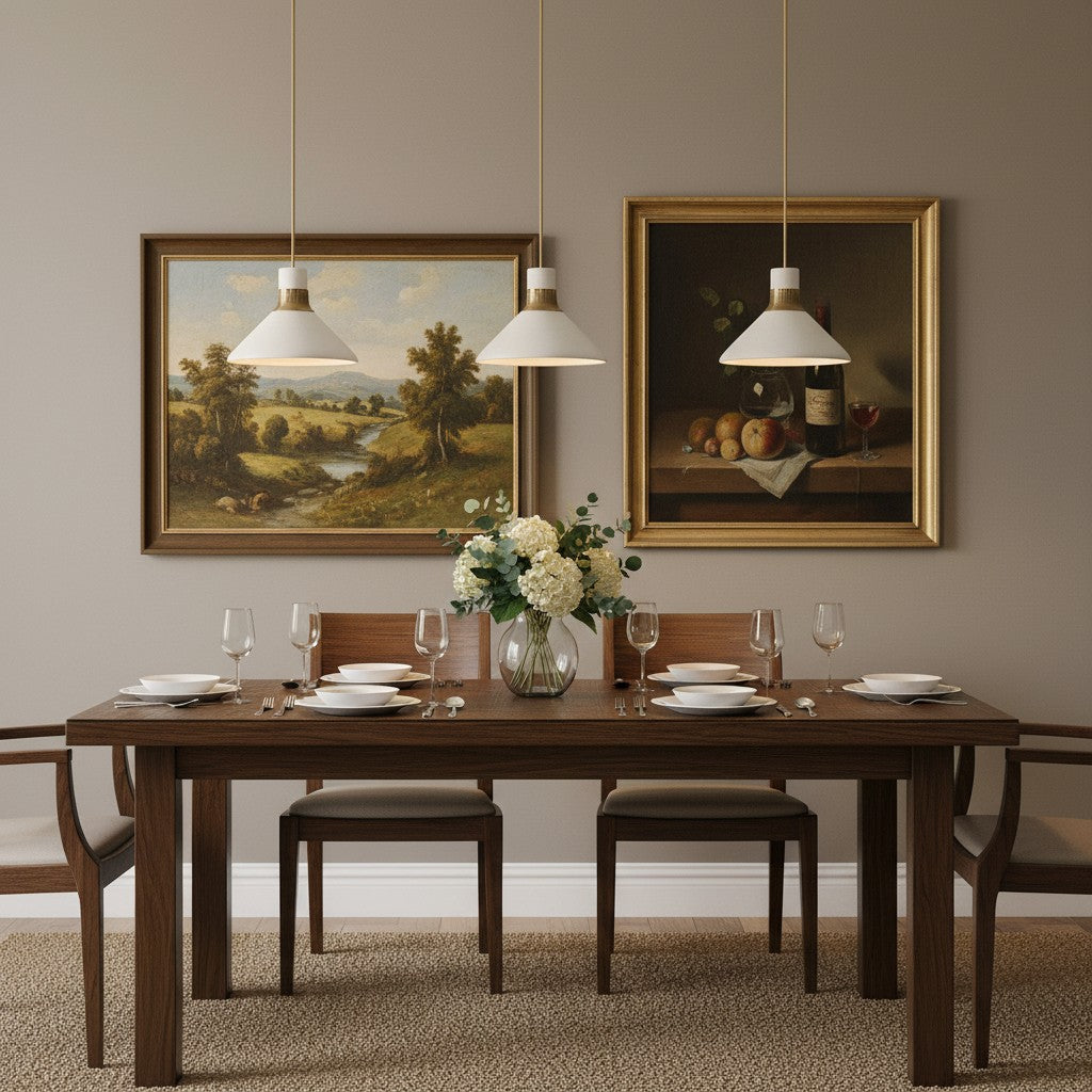 Freyza | Porcelain Pendant Light – Kitchen Dining Room
