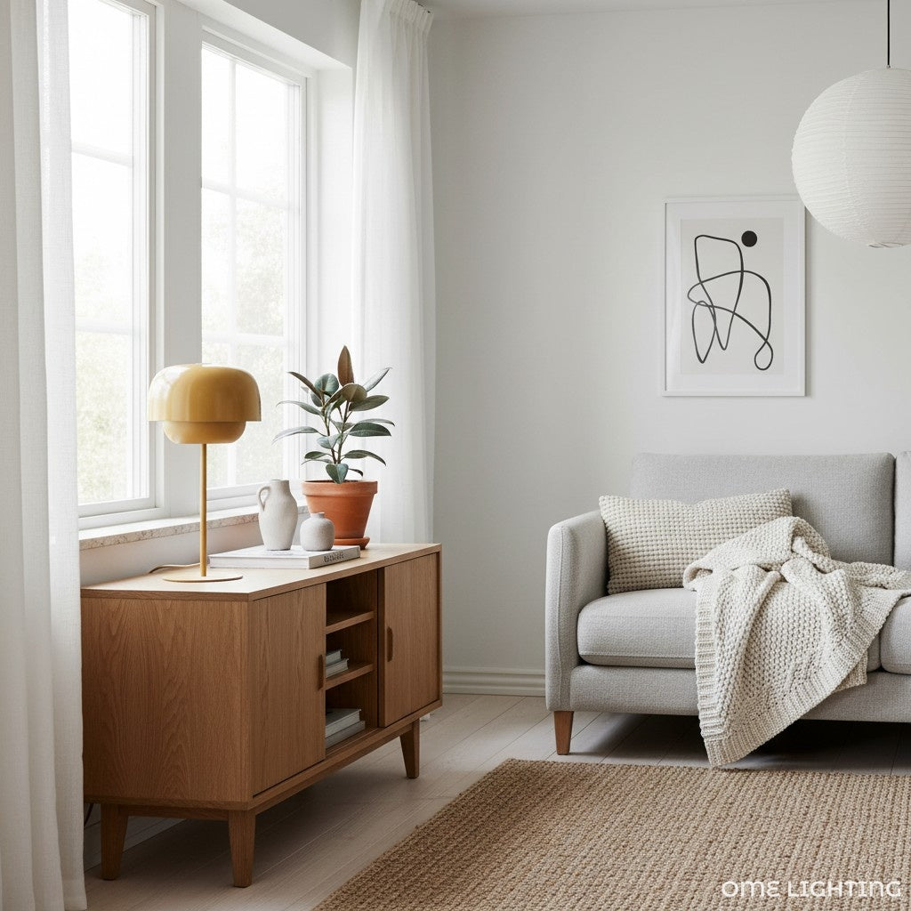 Freyza | Tischlampe – Zeitgemäße Nachttischlampe fürs Schlafzimmer