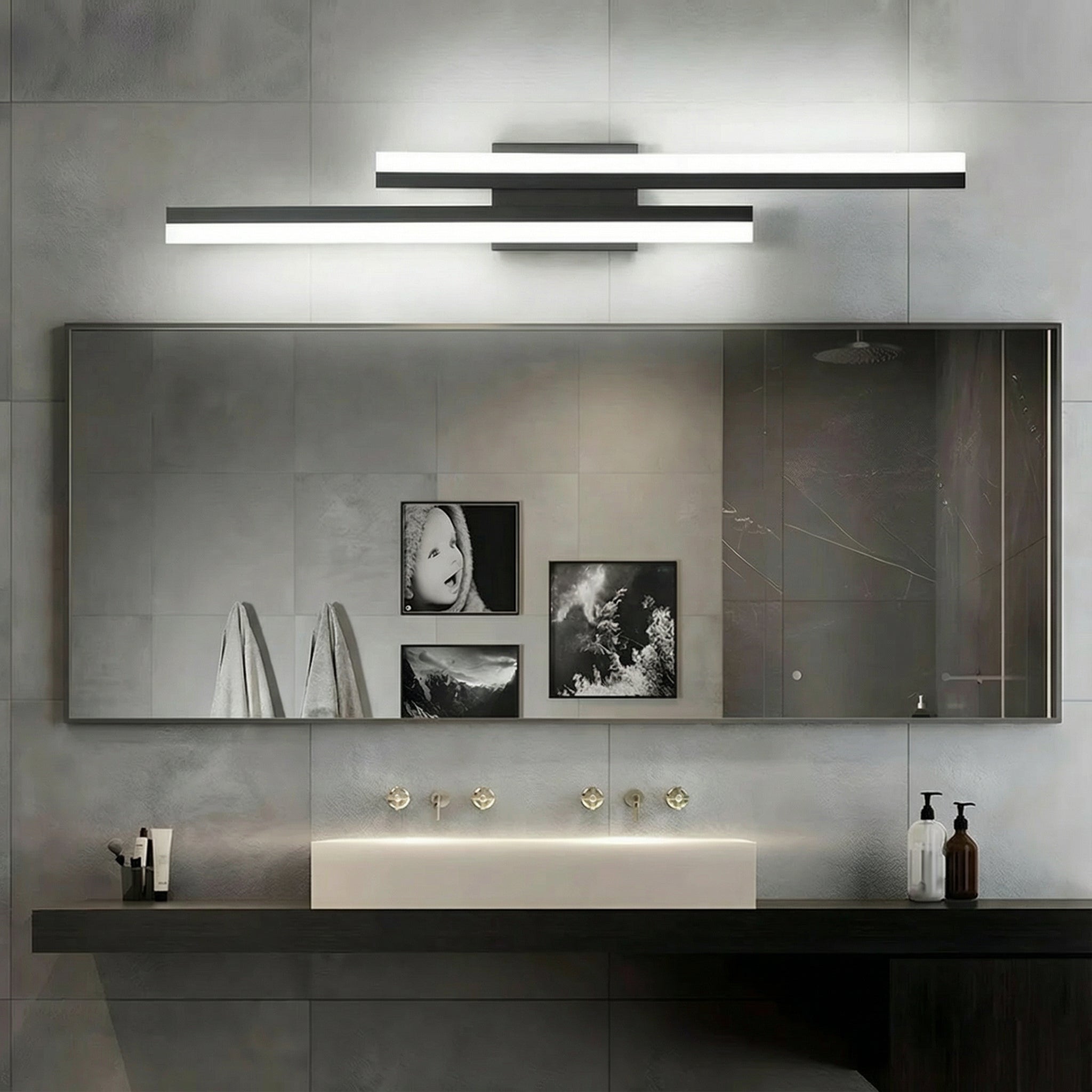 Freyza - Linear LED Wall Sconce Modern Minimalist Nordic Aluminum 50-65cm